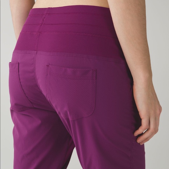 Lululemon Street To Studio Pant Regal Plum size 2 - Picture 6 of 7